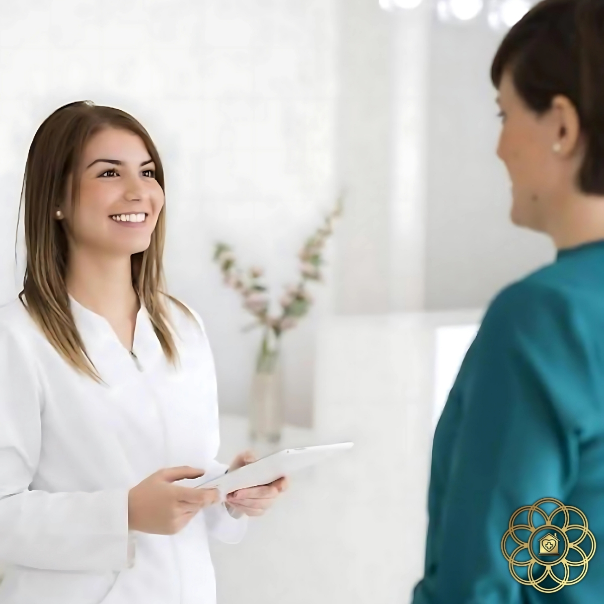 Cuidados pós-operatórios no lar — cena 1